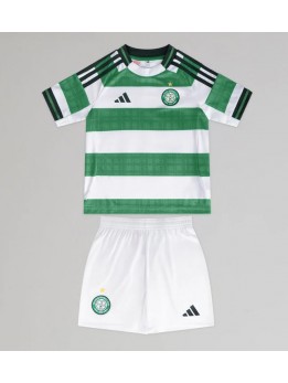Billige Celtic Hjemmedraktsett Barn 2025-26 Kortermet (+ Korte bukser)